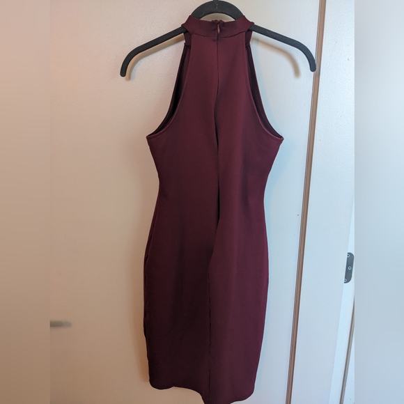 Raspberry Bodycon Dress - Picture 5 of 5